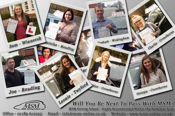 Driving Lessons Reading, Driving Schools Reading, Driving Instructors Reading, MSM Driving School Reading, Matthews School of Motoring Reading